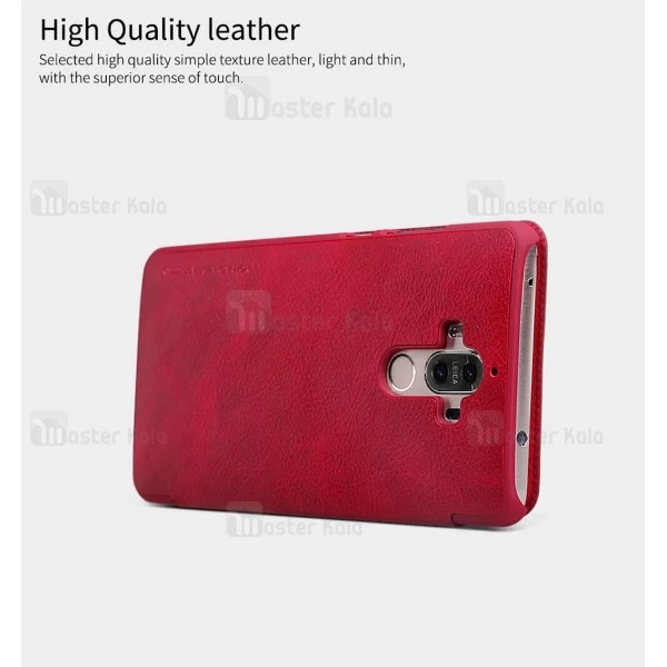 کیف چرمی هوشمند نیلکین هواوی Huawei Mate 9 Nillkin Qin Leather Case
