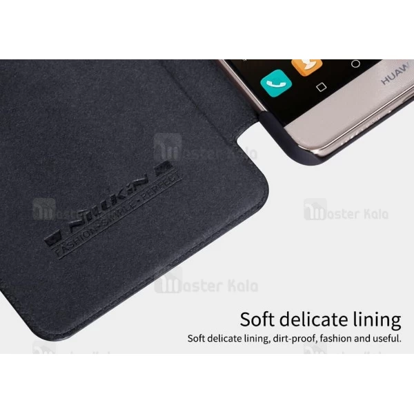 کیف چرمی هوشمند نیلکین هواوی Huawei Mate 9 Nillkin Qin Leather Case
