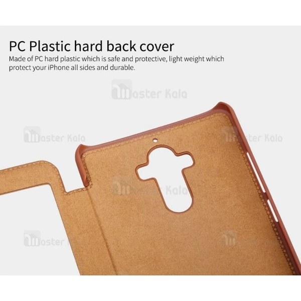 کیف چرمی هوشمند نیلکین هواوی Huawei Mate 9 Nillkin Qin Leather Case