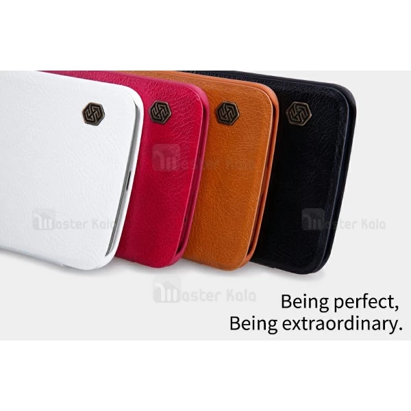 کیف چرمی هوشمند نیلکین هواوی Motorola Moto Z Nillkin Qin Leather Case