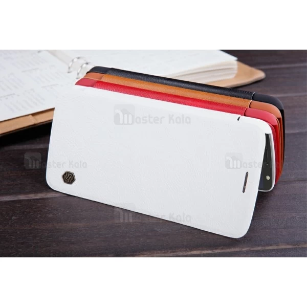 کیف چرمی هوشمند نیلکین هواوی Motorola Moto Z Nillkin Qin Leather Case