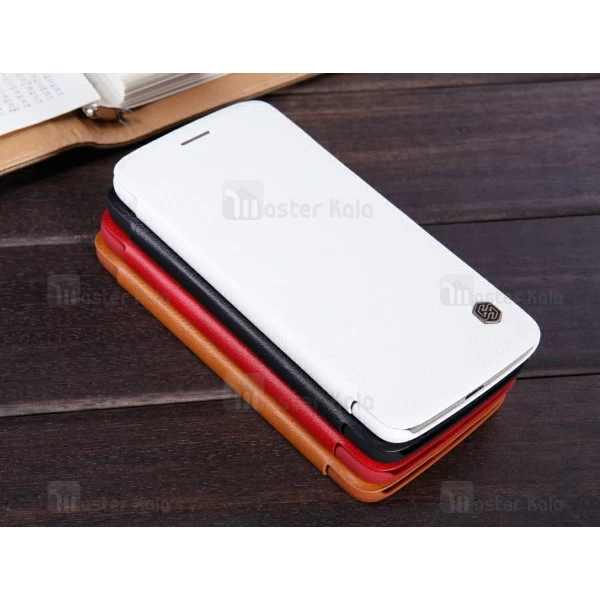 کیف چرمی هوشمند نیلکین هواوی Motorola Moto Z Nillkin Qin Leather Case