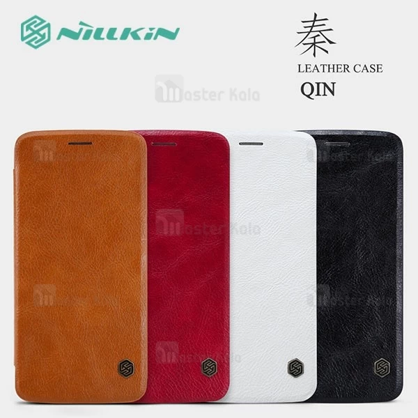 کیف چرمی هوشمند نیلکین هواوی Motorola Moto Z Nillkin Qin Leather Case