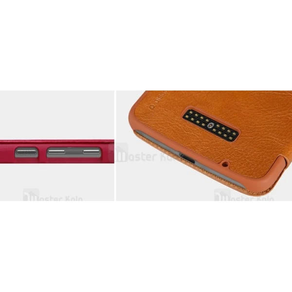 کیف چرمی هوشمند نیلکین هواوی Motorola Moto Z Nillkin Qin Leather Case
