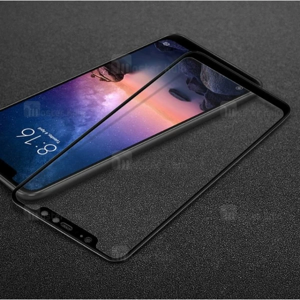 محافظ صفحه شیشه ای تمام صفحه تمام چسب TT برای Xiaomi Redmi Note 6 Pro