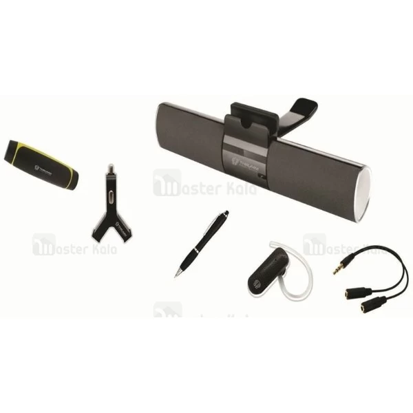 پکیج مسافرتی 6 تیکه Thrumm Mobile Essentials Carry Pack-SP دارای اسپیکر