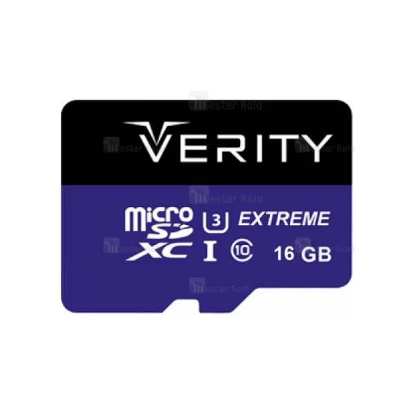 کارت حافظه میکرو اس دی 16 گیگابایت Verity 16G C10 U3 80MBps
