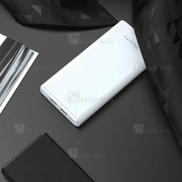 پاوربانک 10000 میلی آمپر وریتی Verity V-PP106 با دو پورت خروجی