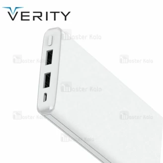 پاوربانک 10000 میلی آمپر وریتی Verity V-PP106 دو پورت خروجی
