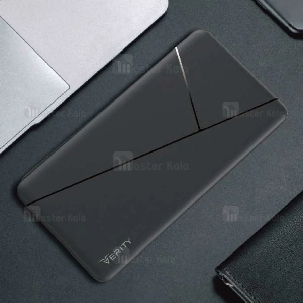 پاوربانک 10000 میلی آمپر وریتی Verity V-PR87 با دو پورت خروجی