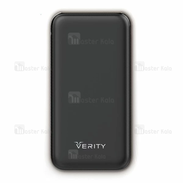 پاوربانک 10000 میلی آمپر وریتی Verity V-PU90B با دو پورت خروجی