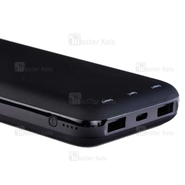 پاوربانک 15000 میلی آمپر وریتی Verity V-PU91-15B با سه پورت خروجی