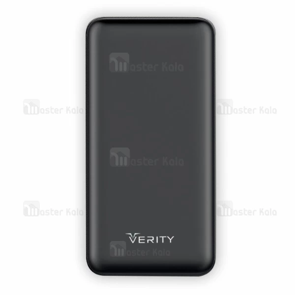 پاوربانک 15000 میلی آمپر وریتی Verity V-PU91-15B با سه پورت خروجی