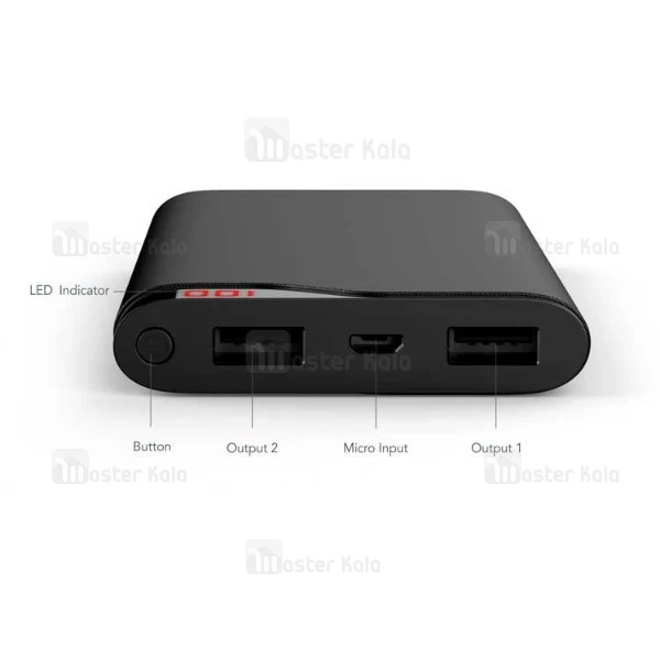 پاوربانک 10000 میلی آمپر وریتی Verity V-PU94 با دو پورت خروجی