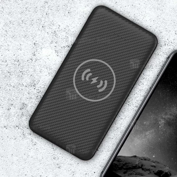 پاوربانک وایرلس 8000 میلی آمپر وریتی Verity V-PUW89B Wireless Charger