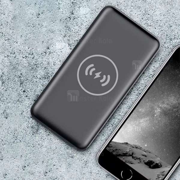 پاوربانک وایرلس 10000 میلی آمپر وریتی Verity V-PUW91B Wireless Charger