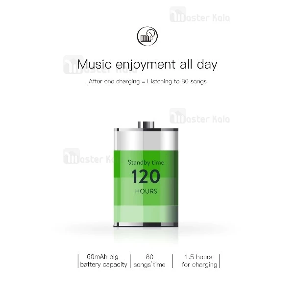 هندزفری بلوتوث دو تایی بیسوس Baseus W02 TWS