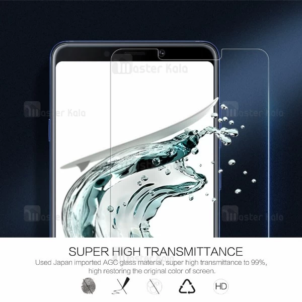 محافظ صفحه نمایش شیشه ای نیلکین H+ Pro Glass Samsung Galaxy A9 2018 / A9s / A9 Star Pro