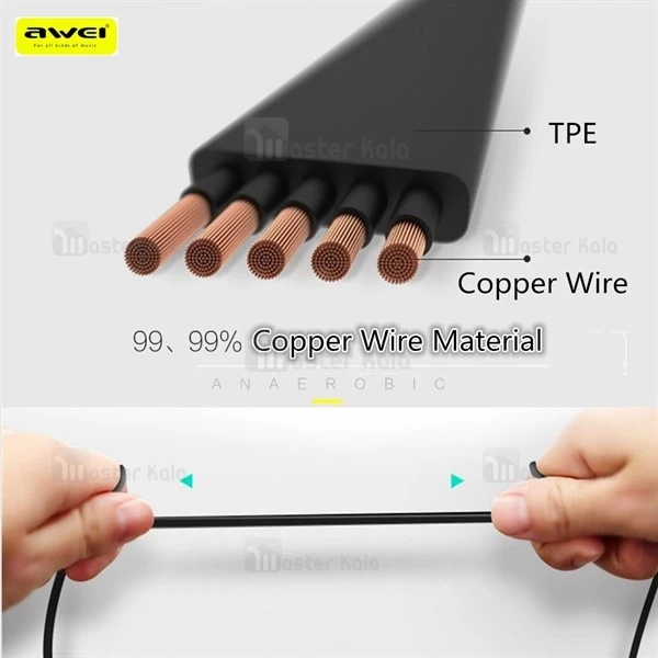 ایرفون سیمی AWEI ES-860i IN-Ear Wire Headphones