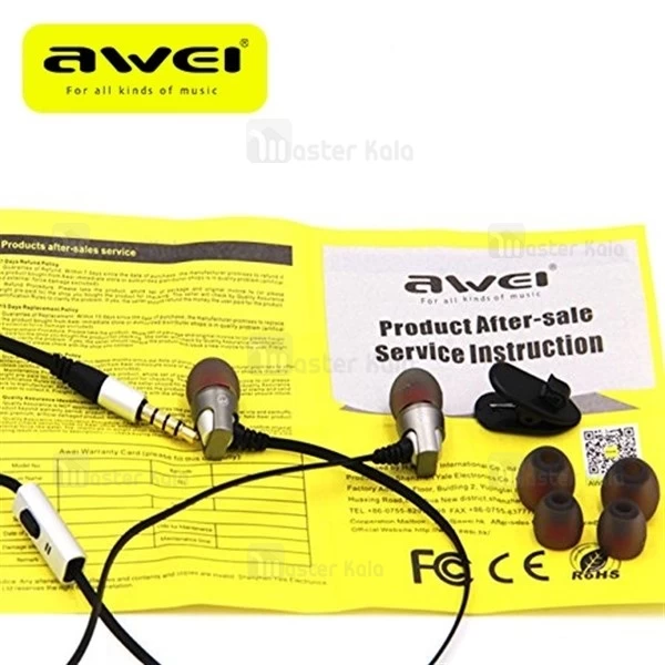 ایرفون سیمی AWEI ES-860i IN-Ear Wire Headphones