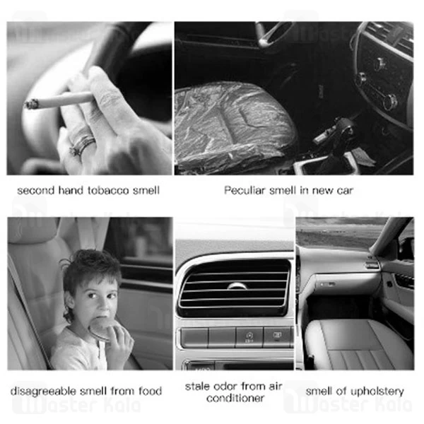 خوشبو کننده هوا خودرو بیسوس Baseus Car Fragrance Fabric Artifact SUXUN-BY01