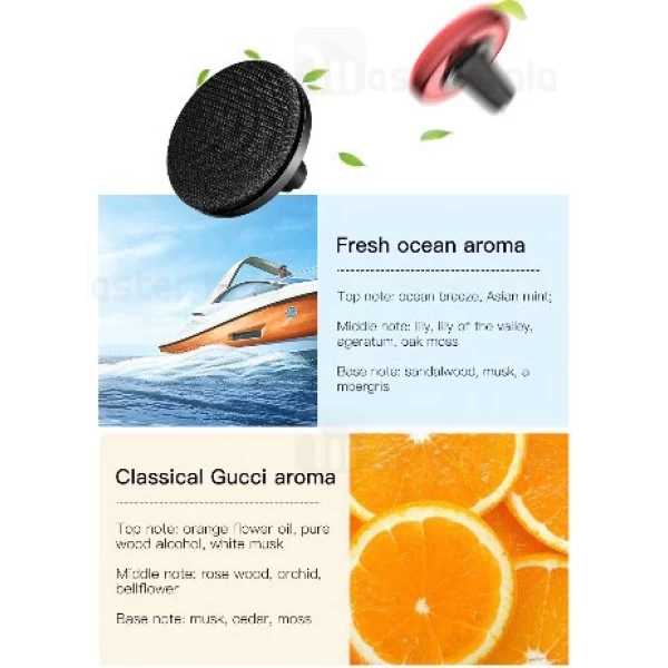 خوشبو کننده هوا خودرو بیسوس Baseus Car Fragrance Fabric Artifact SUXUN-BY01