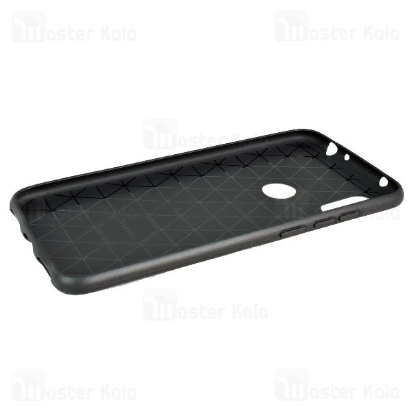 قاب محافظ طرح چرم Xiaomi Mi 8 / Mi8 Auto Focus Fiber Carbon Case