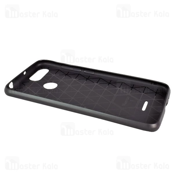 قاب محافظ طرح چرم Xiaomi Redmi 6 / Redmi 6A Auto Focus Fiber Carbon Case