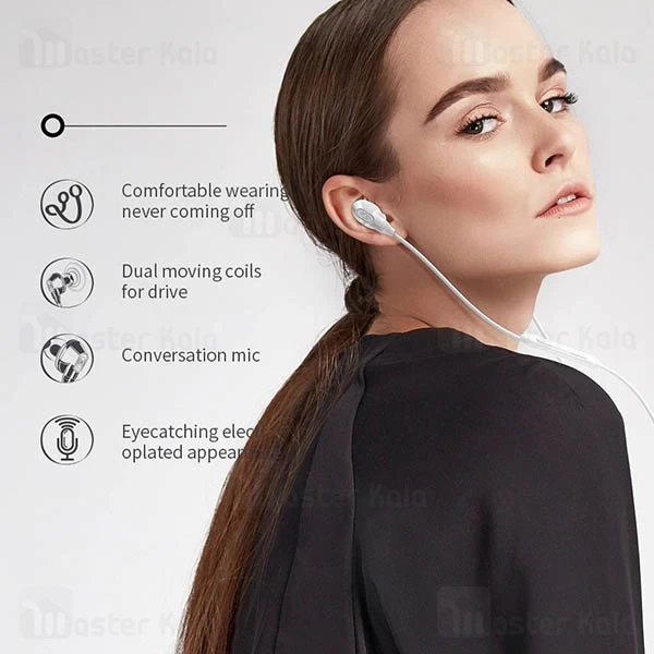 ایرفون بیسوس Baseus H10 Encok Dual Moving-Coil Wired Headset