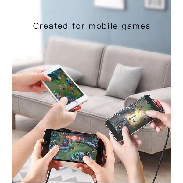 کابل سه سر بیسوس Baseus MVP 3-in-1 Cable طراحی کنفی با توان 3.5 آمپر