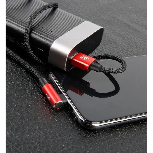 کابل سه سر بیسوس Baseus MVP 3-in-1 Cable طراحی کنفی با توان 3.5 آمپر