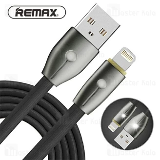 کابل لایتنینگ ریمکس Remax RC-043i Knight طراحی فلت و توان 2.1 آمپر