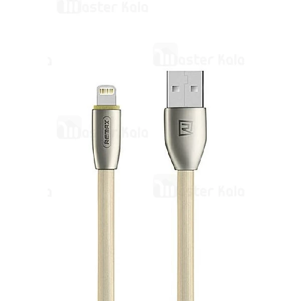 کابل لایتنینگ ریمکس Remax RC-043i Knight طراحی فلت و توان 2.1 آمپر