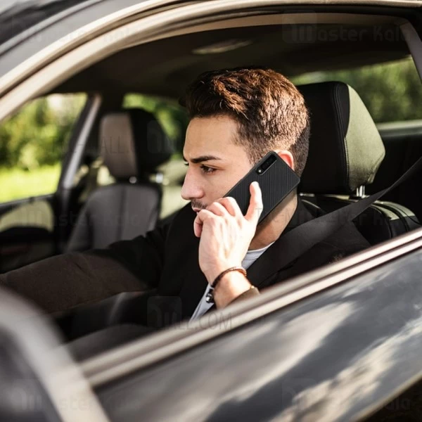 قاب فیبر کربنی Samsung Galaxy A7 2018 Haimen Fiber Carbon Texture