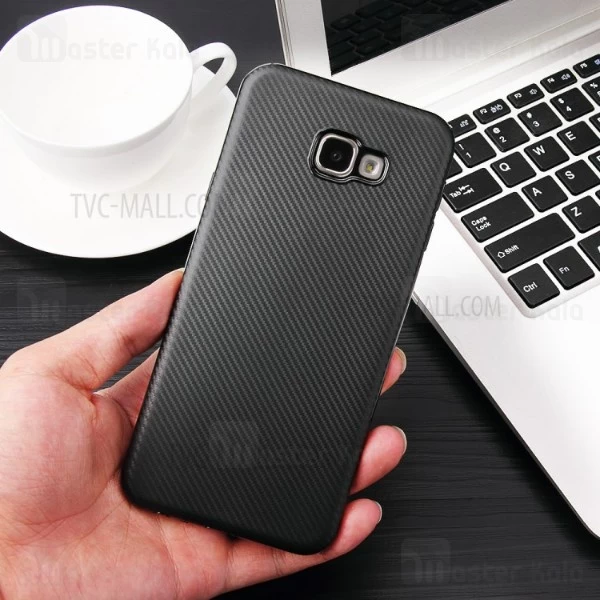 قاب فیبر کربنی Samsung Galaxy J4 Plus Haimen Fiber Carbon Texture
