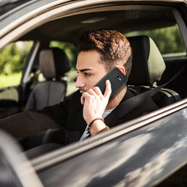 قاب فیبر کربنی Samsung Galaxy J4 Plus Haimen Fiber Carbon Texture