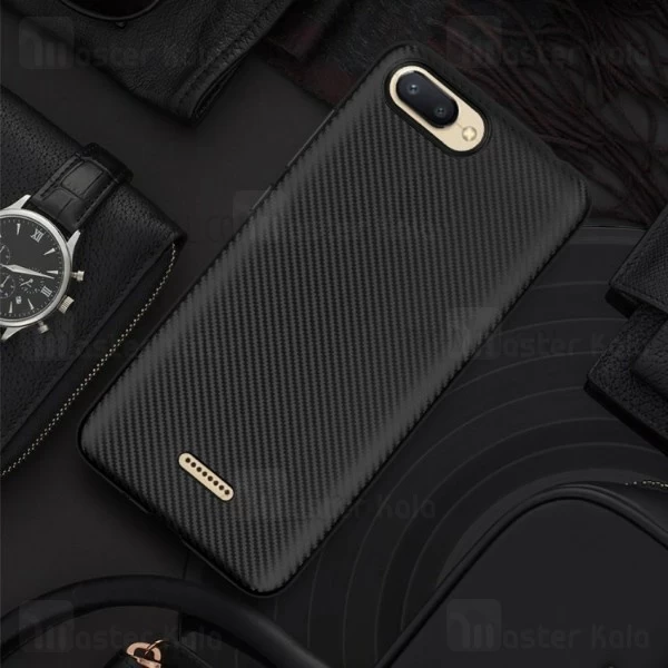 قاب فیبر کربنی Xiaomi Redmi 6A Haimen Fiber Carbon Texture