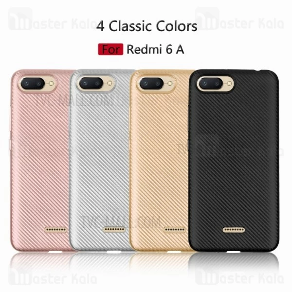 قاب فیبر کربنی Xiaomi Redmi 6A Haimen Fiber Carbon Texture