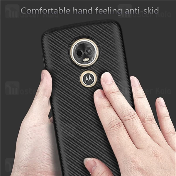 قاب فیبر کربنی Motorola Moto E5 Plus Haimen Fiber Carbon Texture