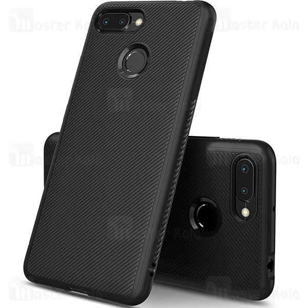 قاب طرح فیبر کربنی Xiaomi Mi 8 Lite Kugi Rugged Armor