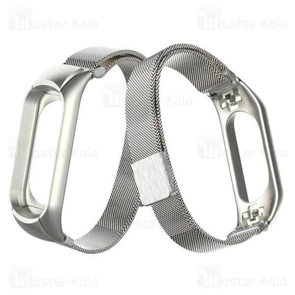 بند فلزی دستبند سلامتی شیائومی Xiaomi Mi Band 4 / 3 Milanese Strap