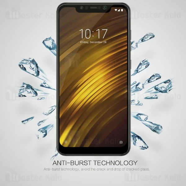 گلس تمام صفحه نیلکین Xiaomi Pocophone F1 / Poco F1 Nillkin CP+ Glass