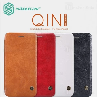 کیف چرمی نیلکین آیفون Apple iPhone 6 Plus / 6s Plus Nillkin Qin Leather