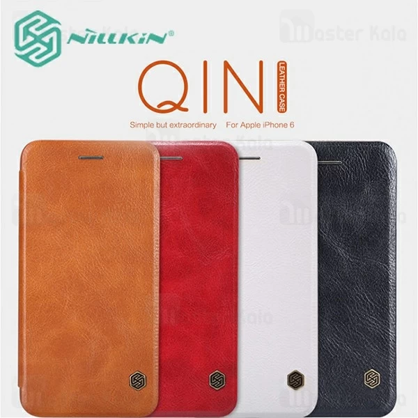 کیف چرمی نیلکین آیفون Apple iPhone 6 Plus / 6s Plus Nillkin Qin Leather