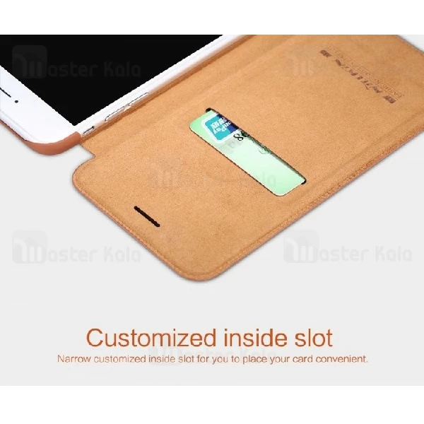 کیف چرمی نیلکین آیفون Apple iPhone 6 Plus / 6s Plus Nillkin Qin Leather