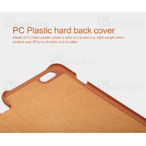 کیف چرمی نیلکین آیفون Apple iPhone 6 Plus / 6s Plus Nillkin Qin Leather