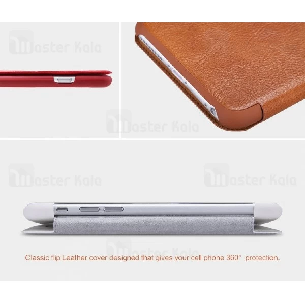 کیف چرمی نیلکین آیفون Apple iPhone 6 Plus / 6s Plus Nillkin Qin Leather