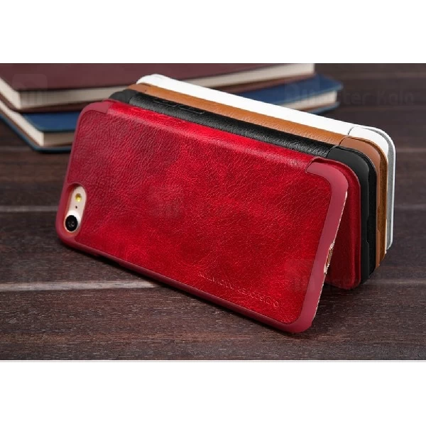 کیف چرمی نیلکین آیفون Apple iPhone 7 / 8 / SE 2020 Nillkin Qin Leather Case