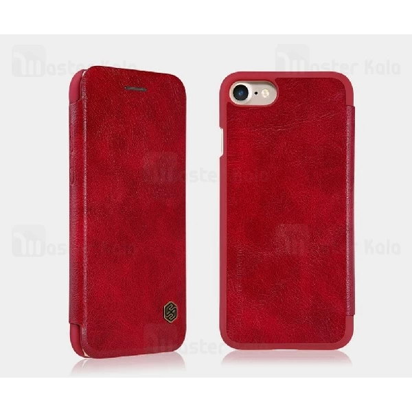 کیف چرمی نیلکین آیفون Apple iPhone 7 / 8 / SE 2020 Nillkin Qin Leather Case