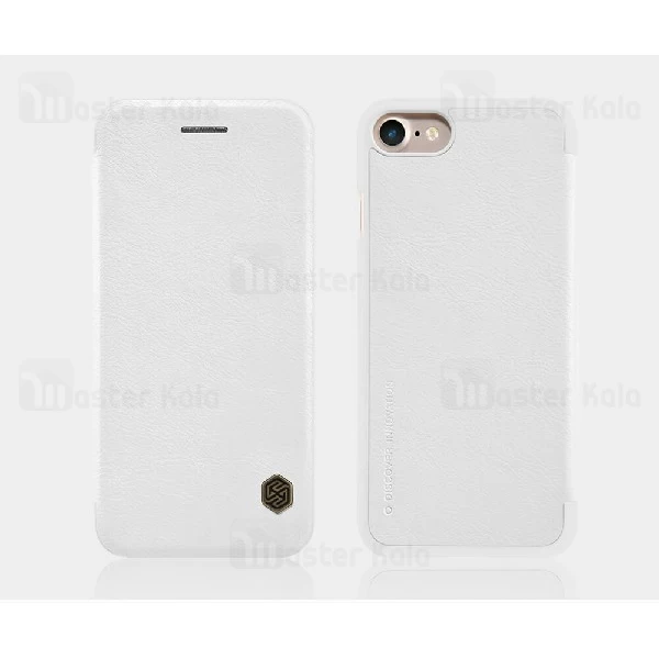 کیف چرمی نیلکین آیفون Apple iPhone 7 / 8 / SE 2020 Nillkin Qin Leather Case